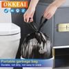OKKEAI Small Bin Liners 10 L Bin Bags Pack of