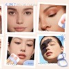 SACE LADY Flawless Master Polvo Compacto Waterproof，Maquillaje en Polvo Traslúcido，Control