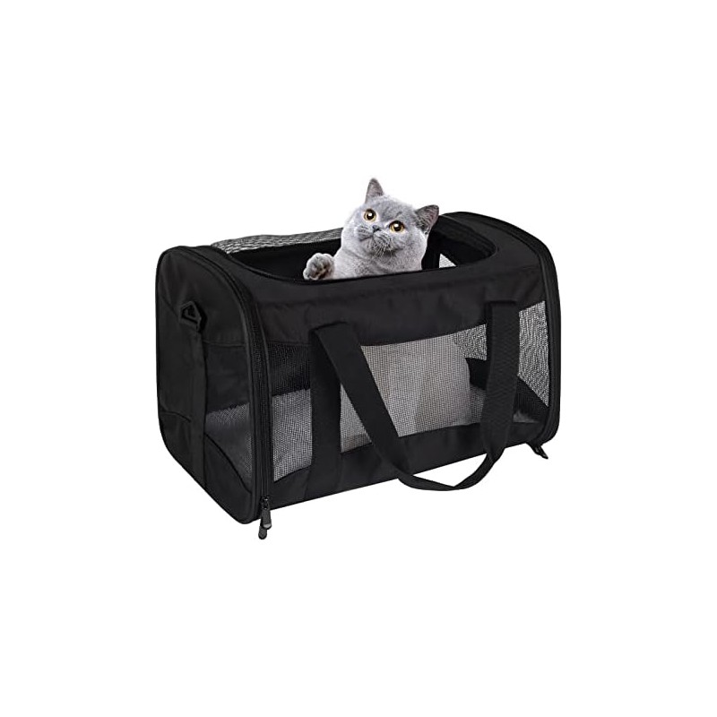 Funda de transporte para gatos, aprobada por aerolíneas, protable y