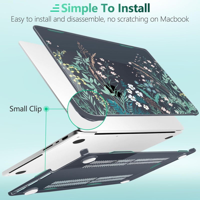 Yebiseven Case for MacBook Pro 16 inch M5 M4 M3