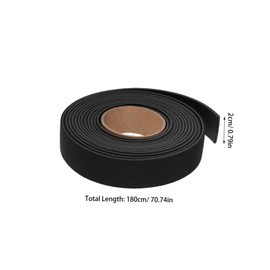 Baluue 3pcs Faux Leather Strips Wide Long for DIY Bag Making Durable PU Material for Crafting Belts and Accessories Versatile Leatherworking Straps Brown Coffee and Black