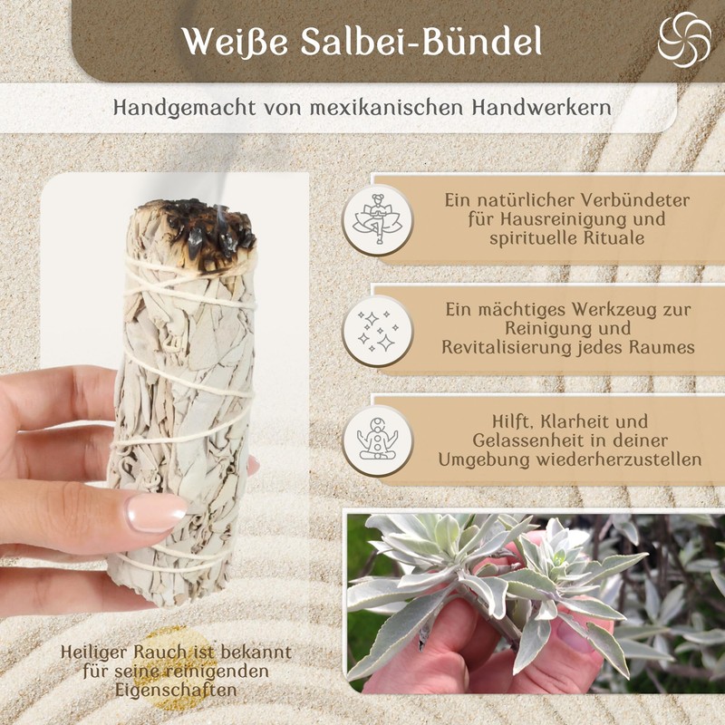 Copalosanto - White Sage Pack of 6 | Sage Incense