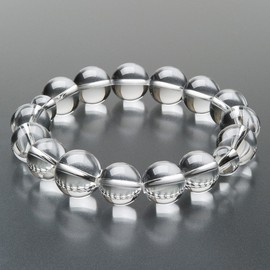 Buddhist Altanya Takita Shoten Special Bracelet Natural Stone Bracelet, Genuine Crystal, 0.5 inch (14 mm) Ball, Inner Circumference Approx. 7.3 inches (18.5 cm); Prayer Bracelet, Power Stone, Prayer
