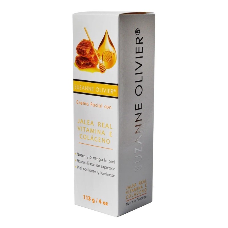 2 Cremas Facial Jalea Real Vitamina E Colágeno Nutre Hidrata
