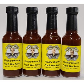 Todd Bosley's World Famous Vidalia Onion & Peach Hot (4 Pack)