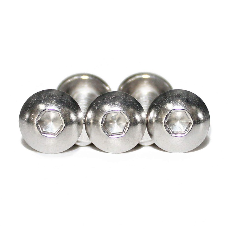 ISO 7380-1 Flat Head Screws Hexagon Socket Full Thread A2