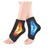 Hot and cold ankle compress, ice gel cool hot pack for swelling Soft Pink/L