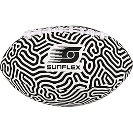 Sunflex American Football Neoremix Illusion | Very Grippy and Ideal for Throwing and Catching | Ball Soft and Lightweight for the Beach and Garden | Extremely Robust and for All Age Groups