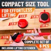 Heavy Furniture Movers with Wheels – Furniture Lifter Tool for