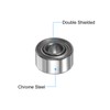 sourcing map 20pcs MR52ZZ Deep Groove Ball Bearings 2x5x2.5mm Chrome