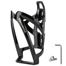 ROCKBROS Bike Water Bottle Holder Ultra-Light Durable Bicycle Bottle Cages with Screws Tool, Universal Bike Cup Holder Rack for Road MTB Bikes