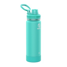 Takeya Australia Takeya Actives Vacuum-Insulated Stainless-Steel Water Bottle, 700ml, Teal Vacuum Insulated Double Walled Water Bottle, Teal, 24 oz