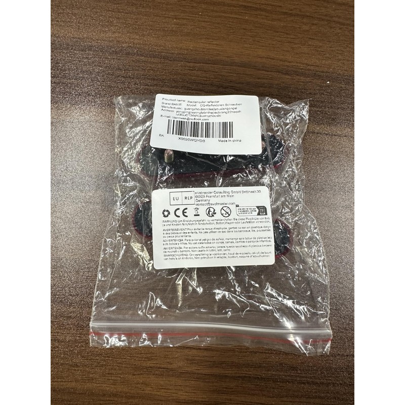 BANTI Reflectors Cat's Eye Rear Reflector Pendant Set for Bicycle