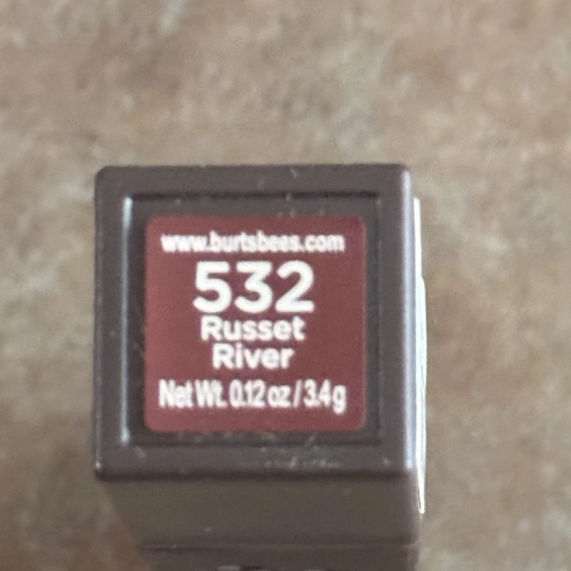 Burt's Bees 6x Burt's Bees Satin Lipstick- #532 Russet River