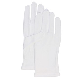 Otafuku Gloves Sewing Gloves [100% Cotton, No Gusset, Cuffs Normal] WW-947 M [10 Pairs]