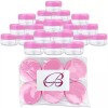 Beauticom 48 Pieces 15G/15ML Round Clear Cosmetic Cream Sample Jars