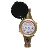 1/2” Water Meter: Lead Free Brass, NSF Certified, Multi-Jet, Gallons