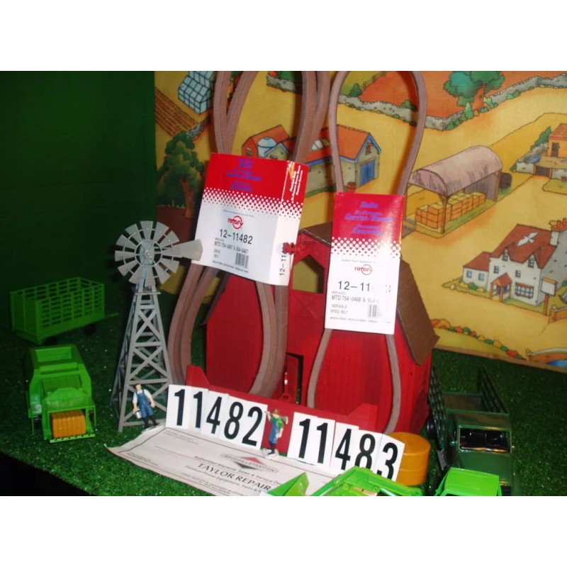 For MTD MTD Primary & Secondary Drive Belt Set(*A94) 954-0468,754-0468,954-0467,754-0467