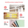 Pink Label Maker Machine-Vixic-D210S Label Makers,QWERTY Keyboard Labeler,Easy Handheld Portable