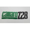 Retro Chevy CAMARO Z28 Spellout Font Patch Iron On Vintage