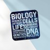 Square Single Coaster - Biology Science Scientist Study Teen Words