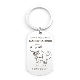 fuakUip Dad Gifts,Father's Day Gifts,Gift for Dad,Father's Day Presents from Daughter,from Son,Father Keyring,Daddy Birthday Gifts,Best Daddy Gifts