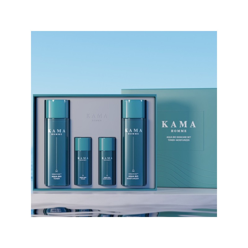 Kama Homme Aqua Bio Skincare Set / 까마 옴므 아쿠아