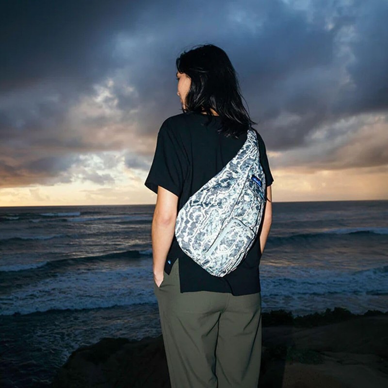 KAVU Original Rope Sling Pack with Adjustable Rope Shoulder Strap,