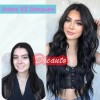 Extensiones De Pelo Ondulado Sintético 6pcs Mujeres