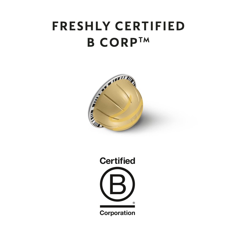 Nespresso Capsules Vertuo, Sweet Vanilla, Medium Roast Coffee, 30 Count