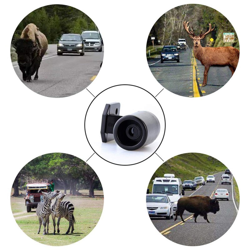 MAX COOL 4pcs Deer Whistles Deer Warning Whistle Animal Wildlife