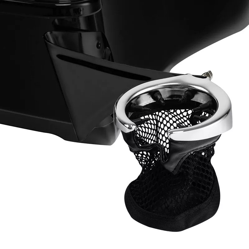 TCMT Rear Drink Cup Holder Passenger Fit For Harley Electra