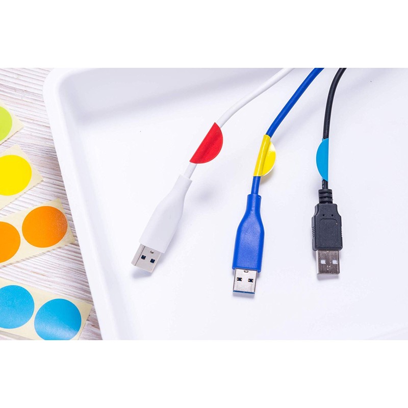 Round Dot Stickers, 25 mm Small Round Dot Stickers, Sticky