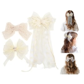 BIANHUAN Ribbon Hair Clip, Baby Hairpin, Children, Kids, Girls, Children, Children's Hair Accessories, Cute, Stylish, Hair Ornament, Wedding, Graduation, Casual, Elementary School Students