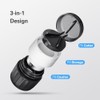 3-in-1 Pill Crusher for Tablets, Tablet Crusher Fine Powder with