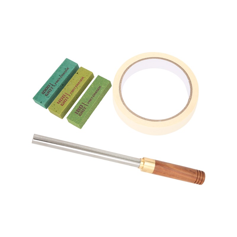 Guitar Fret Crowning File Set Edge Dressing File Kit Luthier