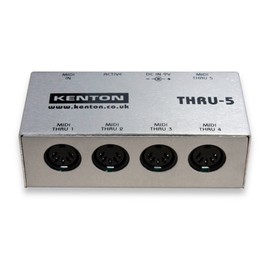 Kenton Electronics 5アウト MIDI スルーボックス Thru-5