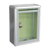 Mailbox with Lock Suggestion Box Aluminium Alloy Blank Donation Box,