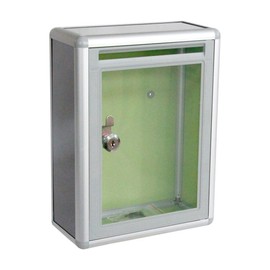 Mailbox with Lock Suggestion Box Aluminium Alloy Blank Donation Box, Feedback Box Comment Box Lockable Box Wall Mountable Mailbox Locking Mailboxes