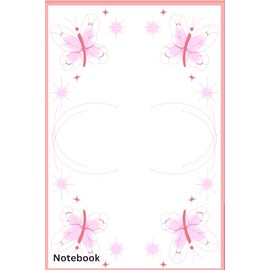 Notebook: Large Print Design Notebook, 120 Page, Perfect for Students and College Students
