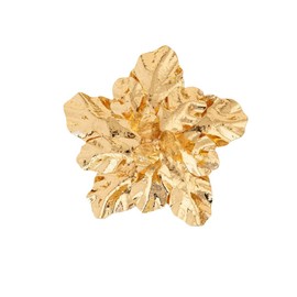 Vintage Large Flower Statement Ring for Women Gold Plated Elegant Boho Oversized Floral Open Adjustable Exaggerated Knuckle Middle Tail Thumb Finger Band Ring Comfort Fit Cocktail Party Jewelry