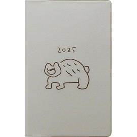 Elcomune Matka DR-MC-339 2025 Compact Monthly Doodle Bear (Begins October 2024)