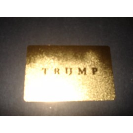 TRUMP PLAYING SWAP CARD single card