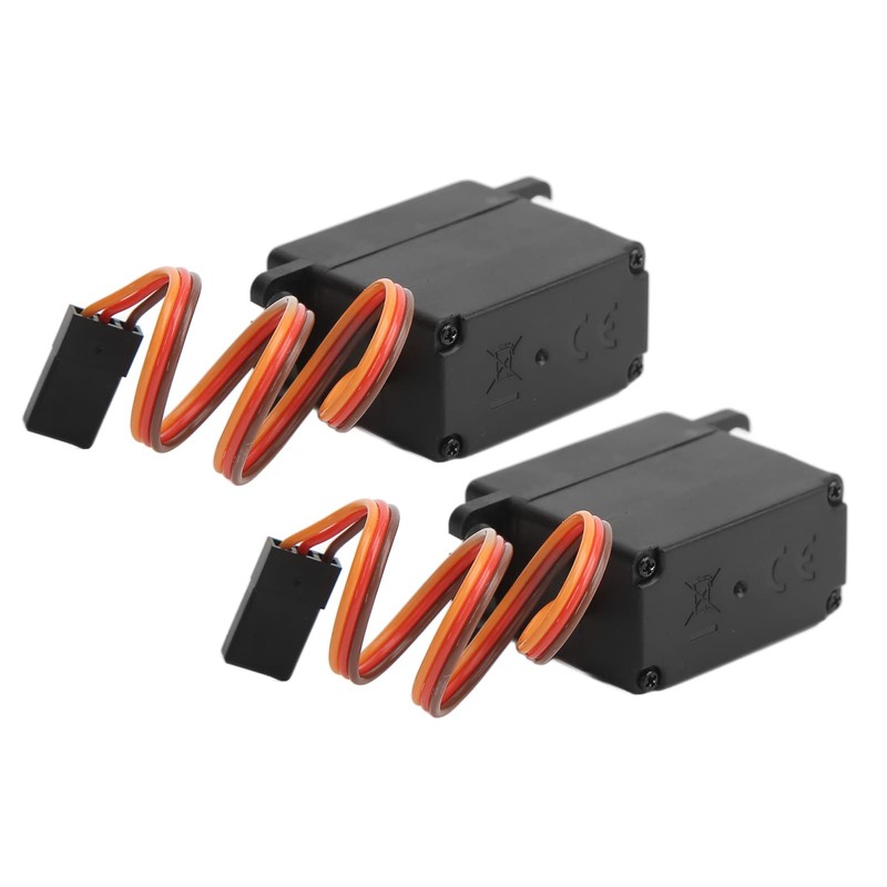2 Pieces RC Steering Gear Servo Waterproof Digital Standard 2.2