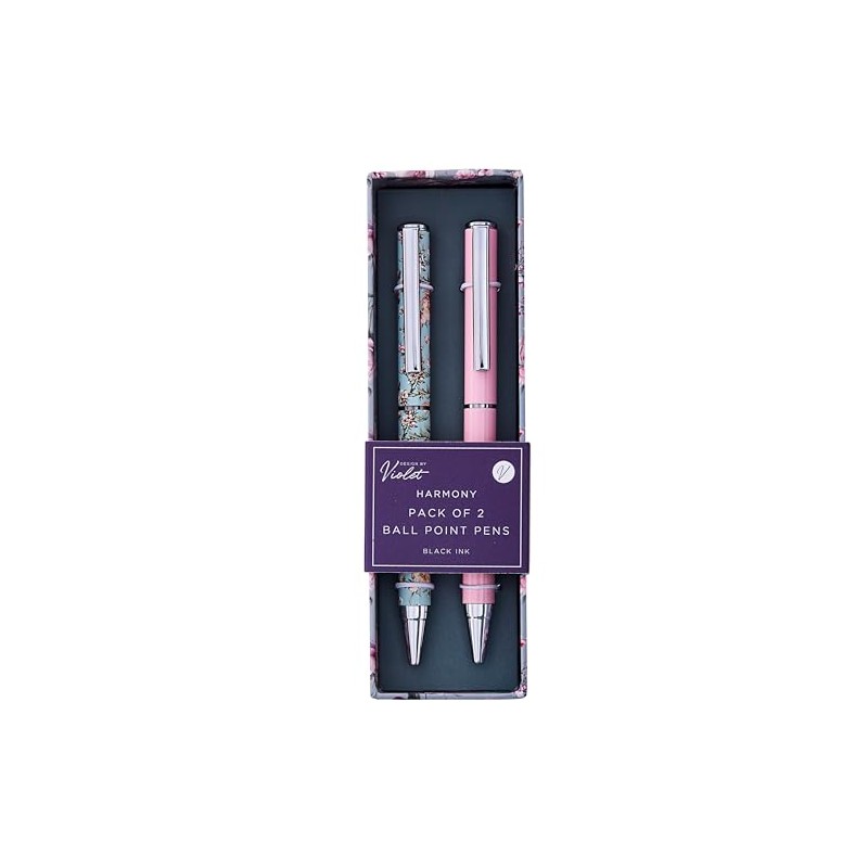 Design By Violet Harmony Double Pack Pens – Light Blue