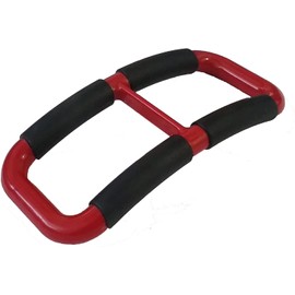 Able Life Handy Handle, Lift Assist Device for Elderly and Disabled, Patient Standing Aid for Handicapped, Red with Rubber Grip