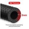 EVIL ENERGY 1/4 Fuel Hose Line Push Lock NBR Rubber