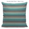 WONDERTIFY Tribal Aztec Cushion Cover White Hipster Decorative Throw Pillow