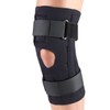 OTC Knee Stabilizer Wrap, Spiral Stays, Neoprene, Black, 4X-Large