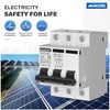 MINGSONG DC Solar Panels Disconnect Switch 32 Amp Solar Shut